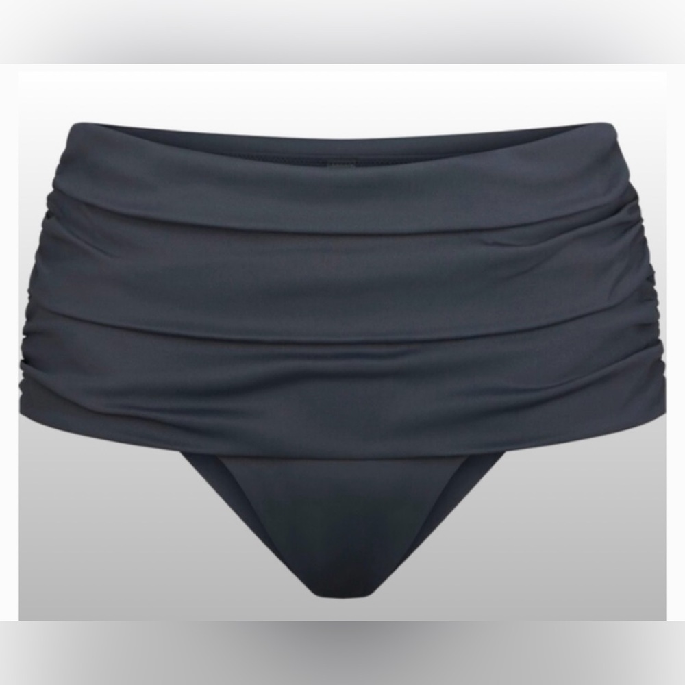 Skims Sculpting Swim Ruched High Waisted Bottom